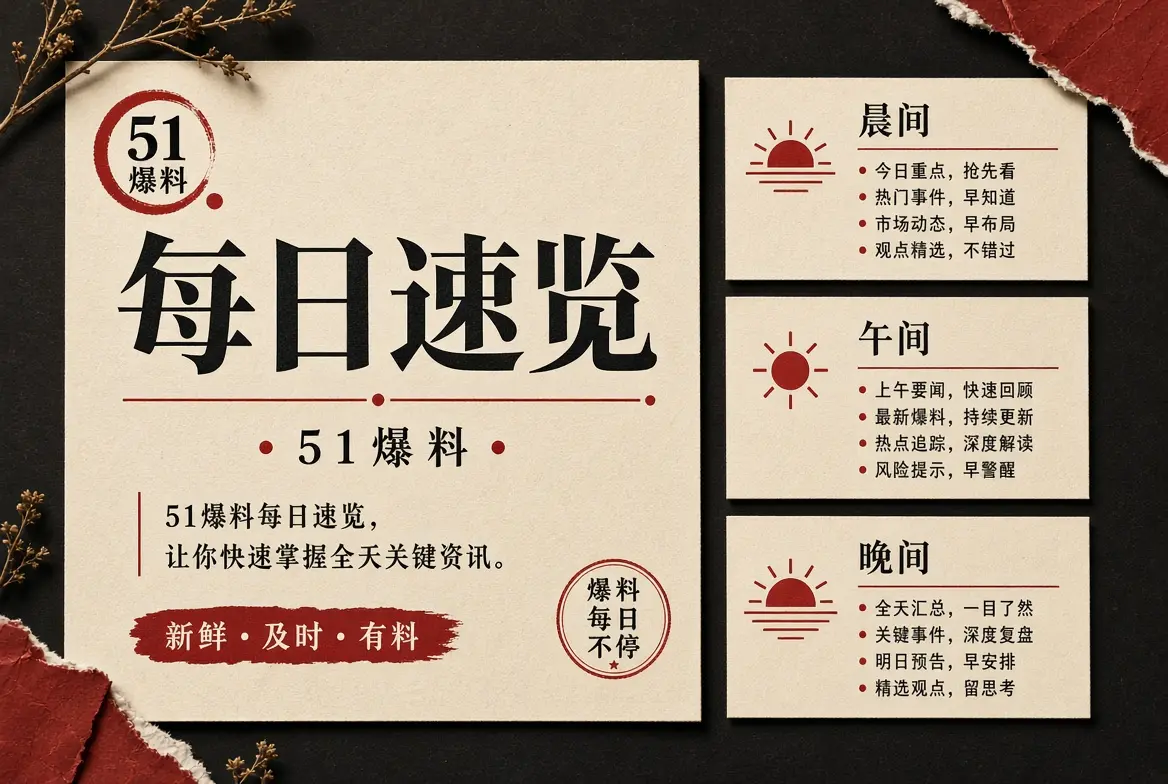 每日速览栏目图